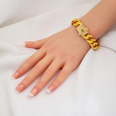 Tree of Life 14K Gold Curb Bracelet - 14K - 26.01g - EZ Gold