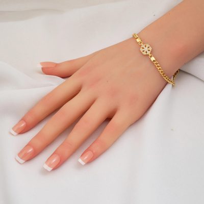 Kartanesi Model Gold Curb Bracelet - 14K - 4.87g - EZ Gold