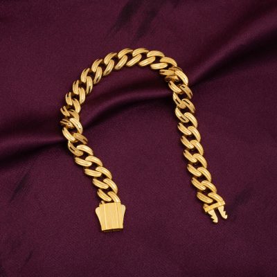 Ajda Kalemli 14K Curb Bracelet - 14K - 14.86g - EZ Gold