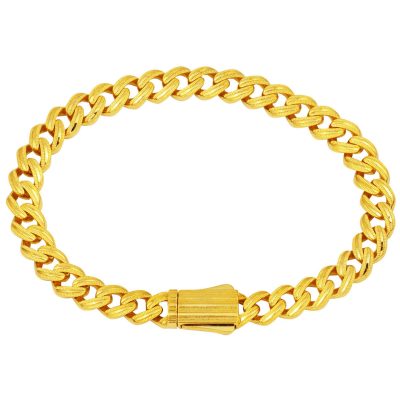 Ajda Model Curb Bracelet 14K