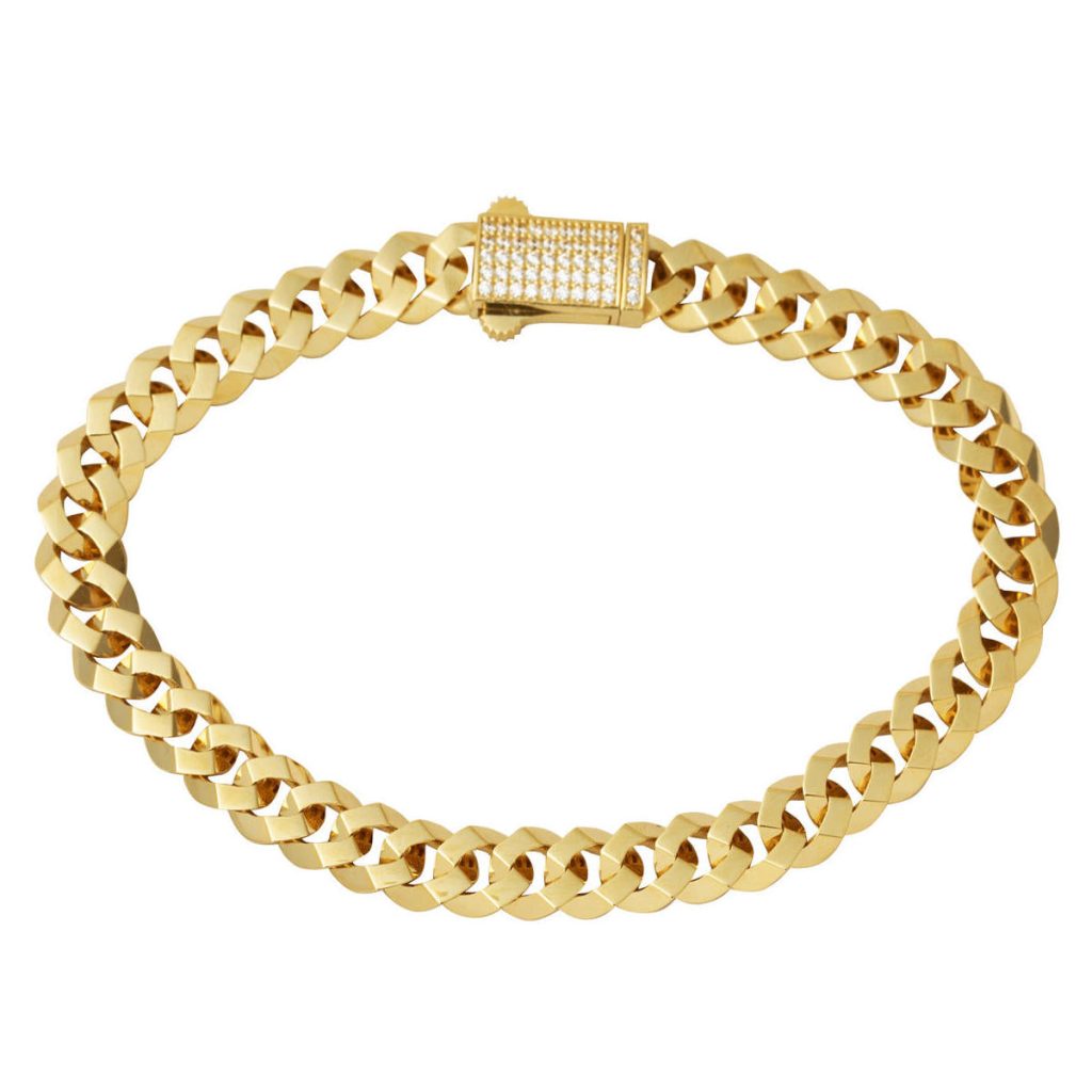 Gourmette Or Bracelet