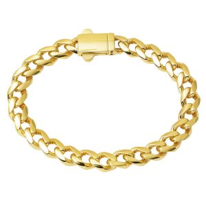 14 Karat Classic Curb Gold Bracelet
