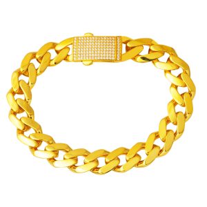 Classic Curb Bracelet Gold