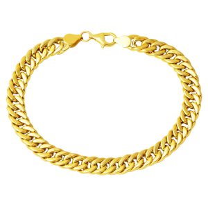 14 Karat Curb Gold Bracelet