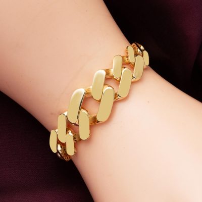 Süzme Gurmet Zincir Altın Bileklik - 14K - 13.65g - EZ Gold