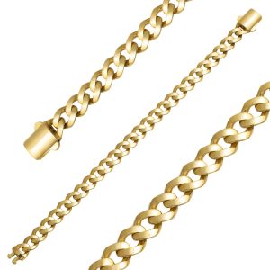 Gourmette Chaine sans Pierre Or Bracelet