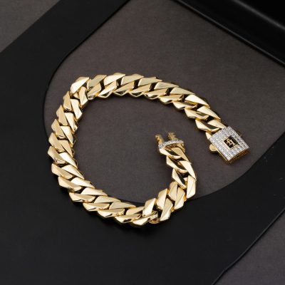 14 Ayar İtalyan Gurmet Altın Bileklik - 14K - 14.93g - EZ Gold