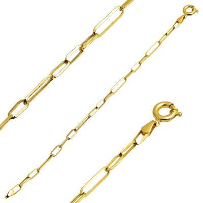 Ataç Hoop Gold Zincir Bracelet
