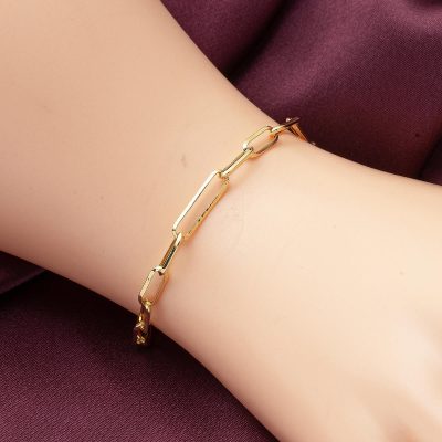 Ataç Hoop Gold Zincir Bracelet - 14K - 2.4g - EZ Gold