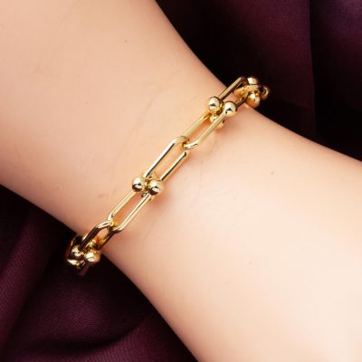 14K Tiffany Gold Bracelet - 14K - 7g - EZ Gold