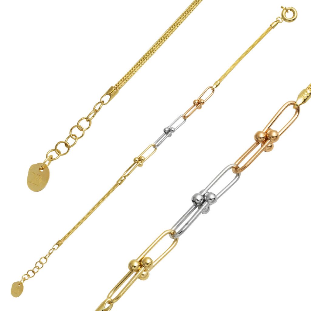 Tiffany Topçuk Chaine Or Bracelet