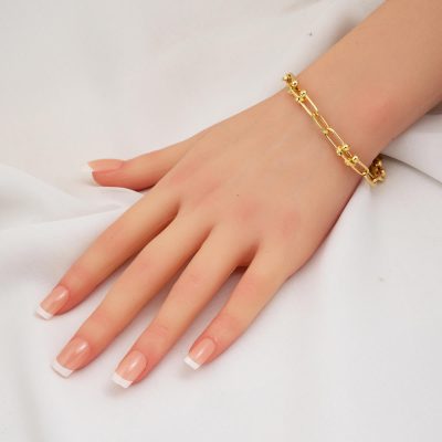 Tiffany Tasarım Altın Taşsız Bileklik - 14K - 6.35g - EZ Gold