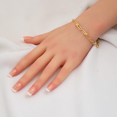 Tiffany Halkalı Bayan Altın Bileklik - 14K - 3.35g - EZ Gold