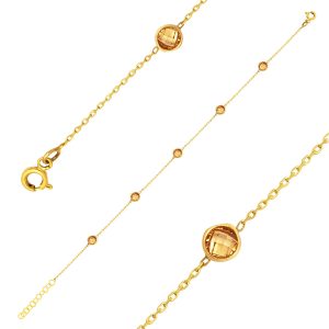 14 Carats Or Kahve Tiffany Bracelet