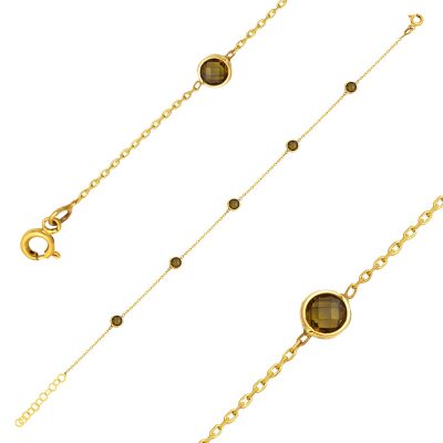 14 Ayar Altın Sultanayt Tiffany Bileklik