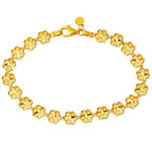 Papatya Model 22 Karat Yellow Gold Bracelet