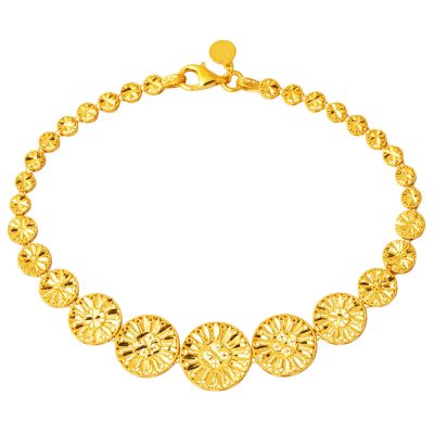 Hitit 22K Tree of Life Gold Bracelet