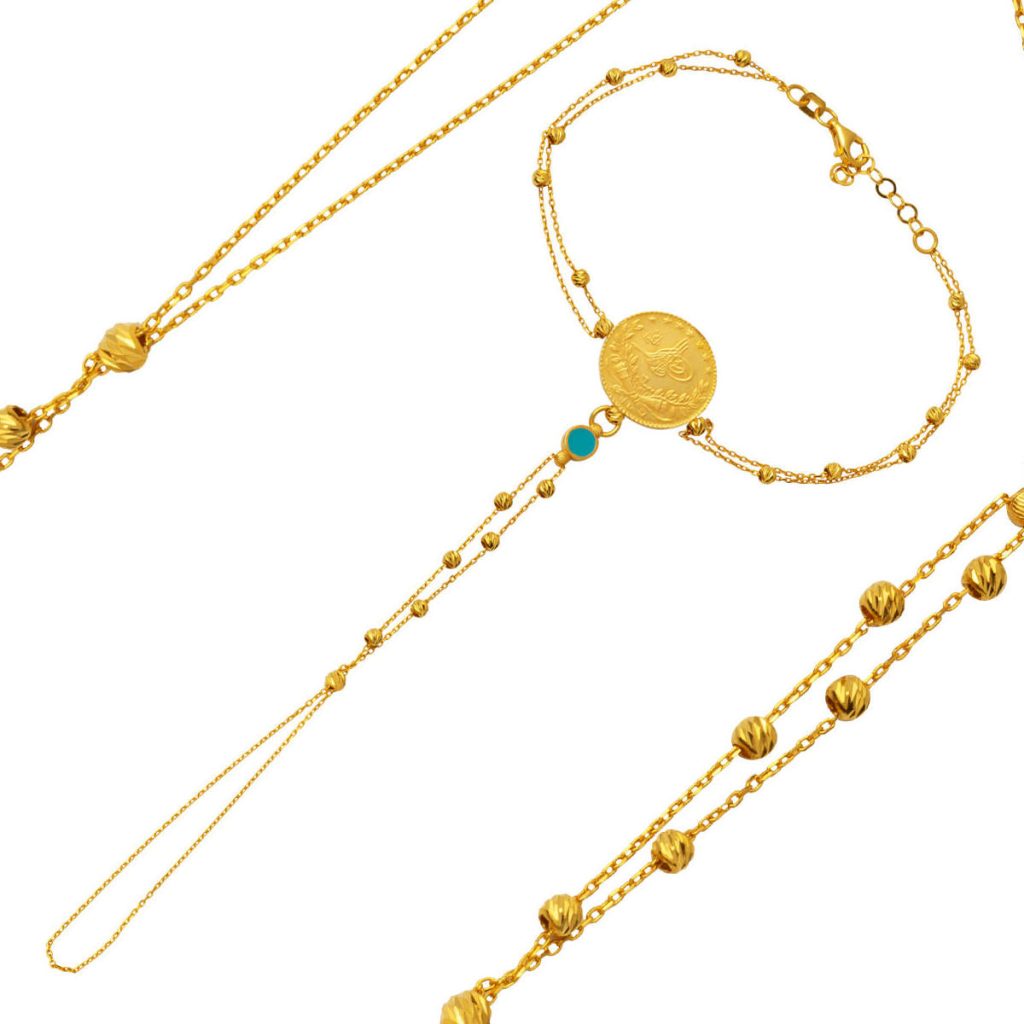 22 Karat Half Reşatlı Shahmaran Bracelet