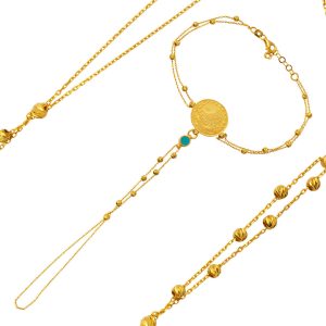 22 Karat Half Reşatlı Shahmaran Bracelet