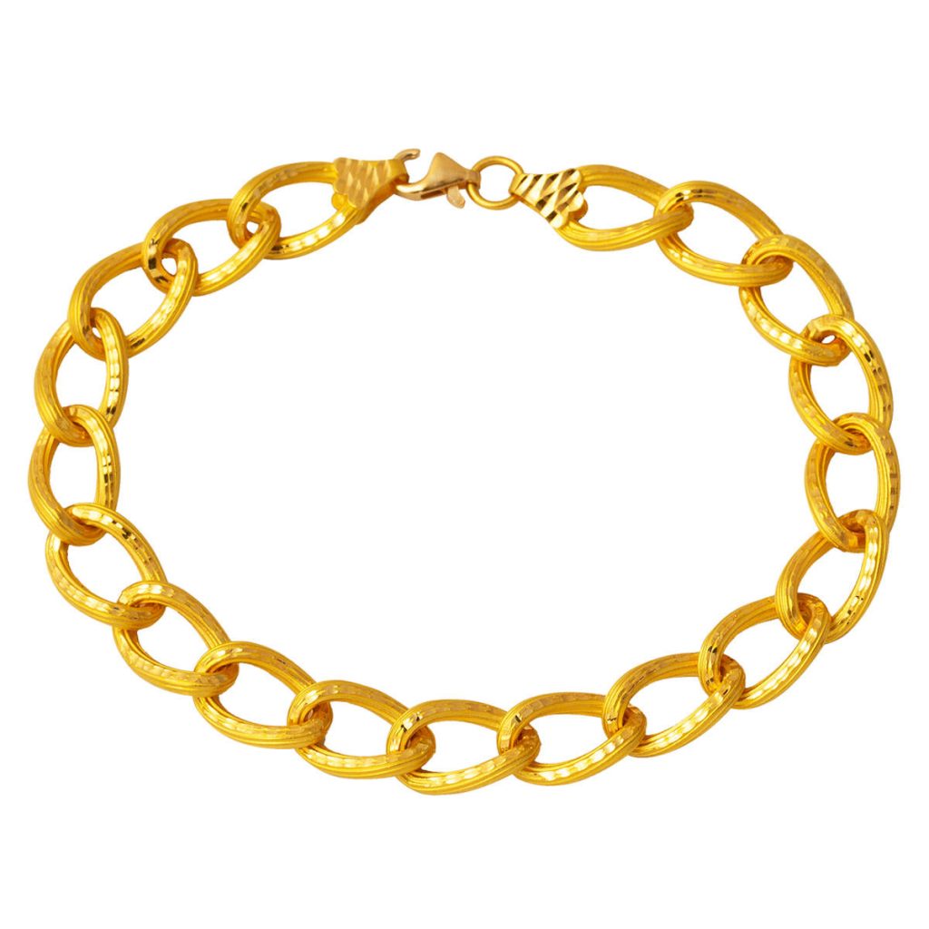 Uzay Yolu 22 Carats Jaune Or Bracelet