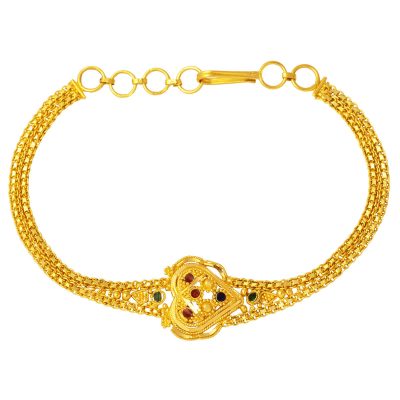22K Gold Hint İşi Bracelet