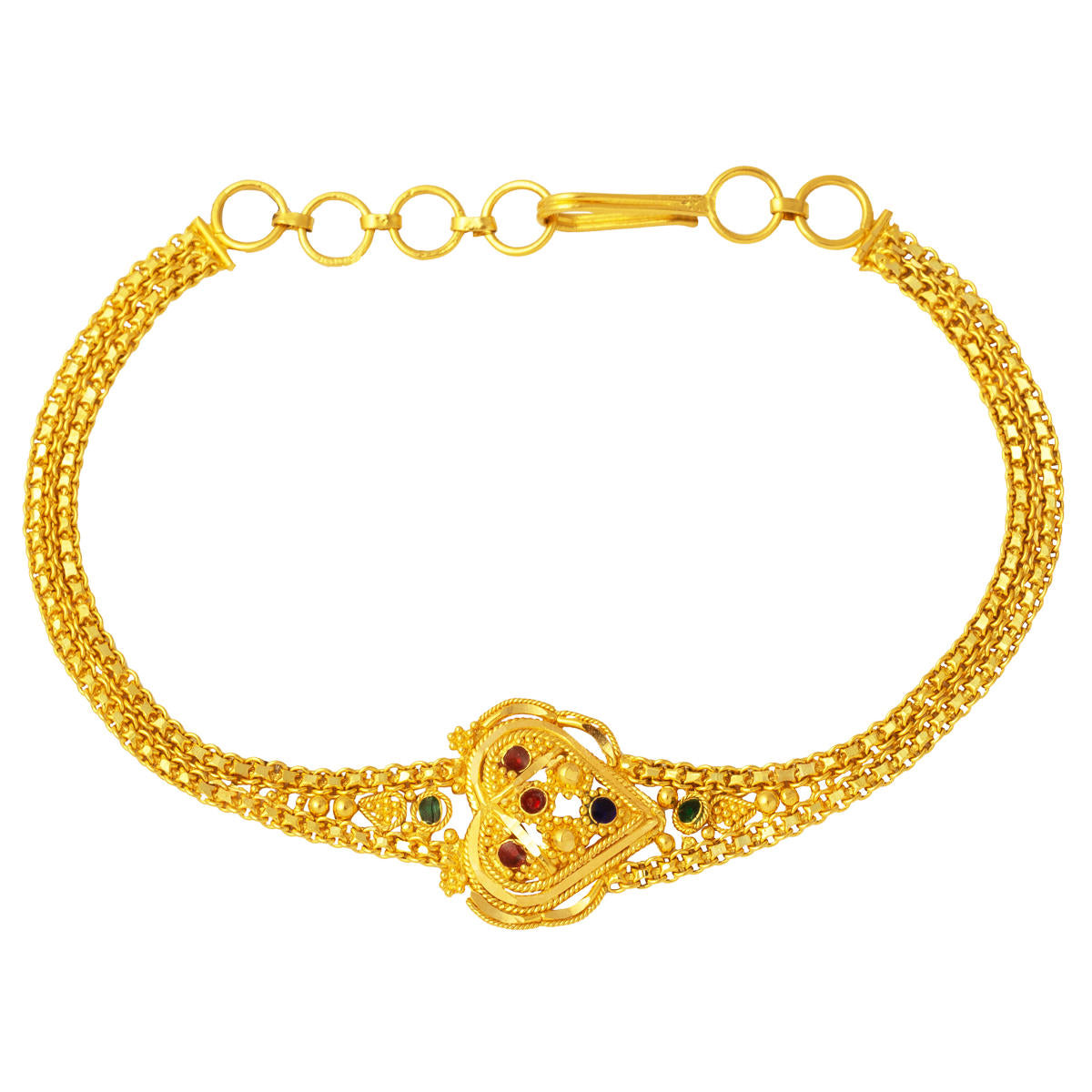 22 Karat Gold Hint İşi Bracelet