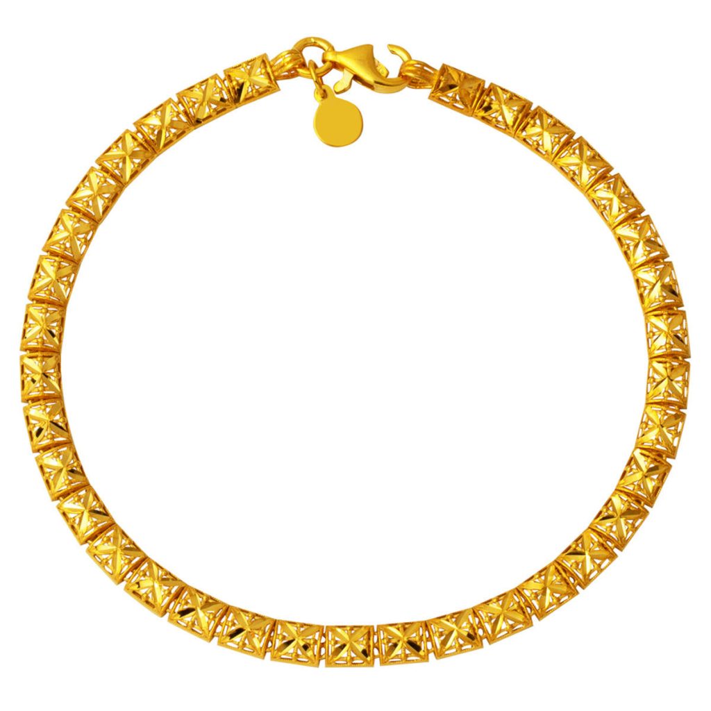22 Karat Gold Tree of Life Bracelet