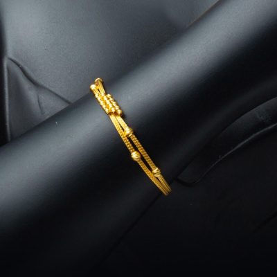 22K Gold Woven Zincirli Bracelet - 22K - 8.82g - EZ Gold