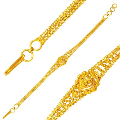 Indian Style 22K Gold Bracelet