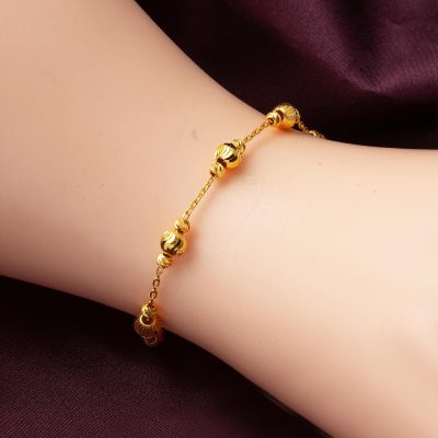 Nohut Beaded 22K Gold Bracelet - 22K - 4.15g - EZ Gold