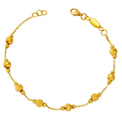 Nohut Beaded 22K Gold Bracelet