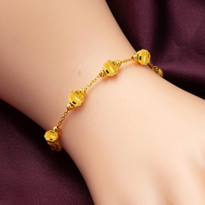 Nohut Beaded 22K Gold Bracelet - 22K - 4.71g - EZ Gold