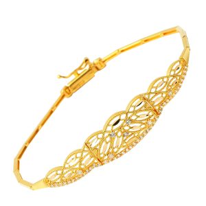 Isabel 22 Karat Gold Bracelet