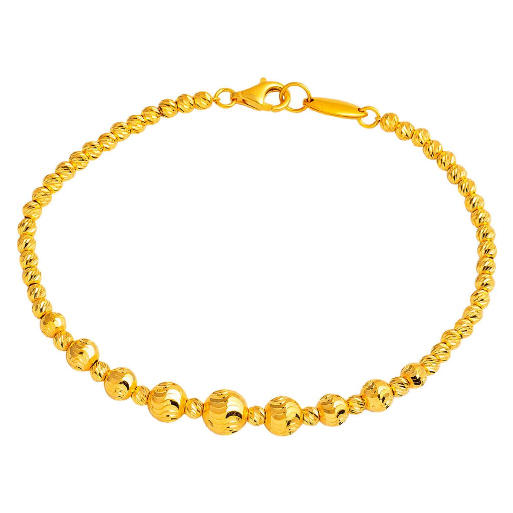 Nohut Boules 22 Carats Or Bracelet