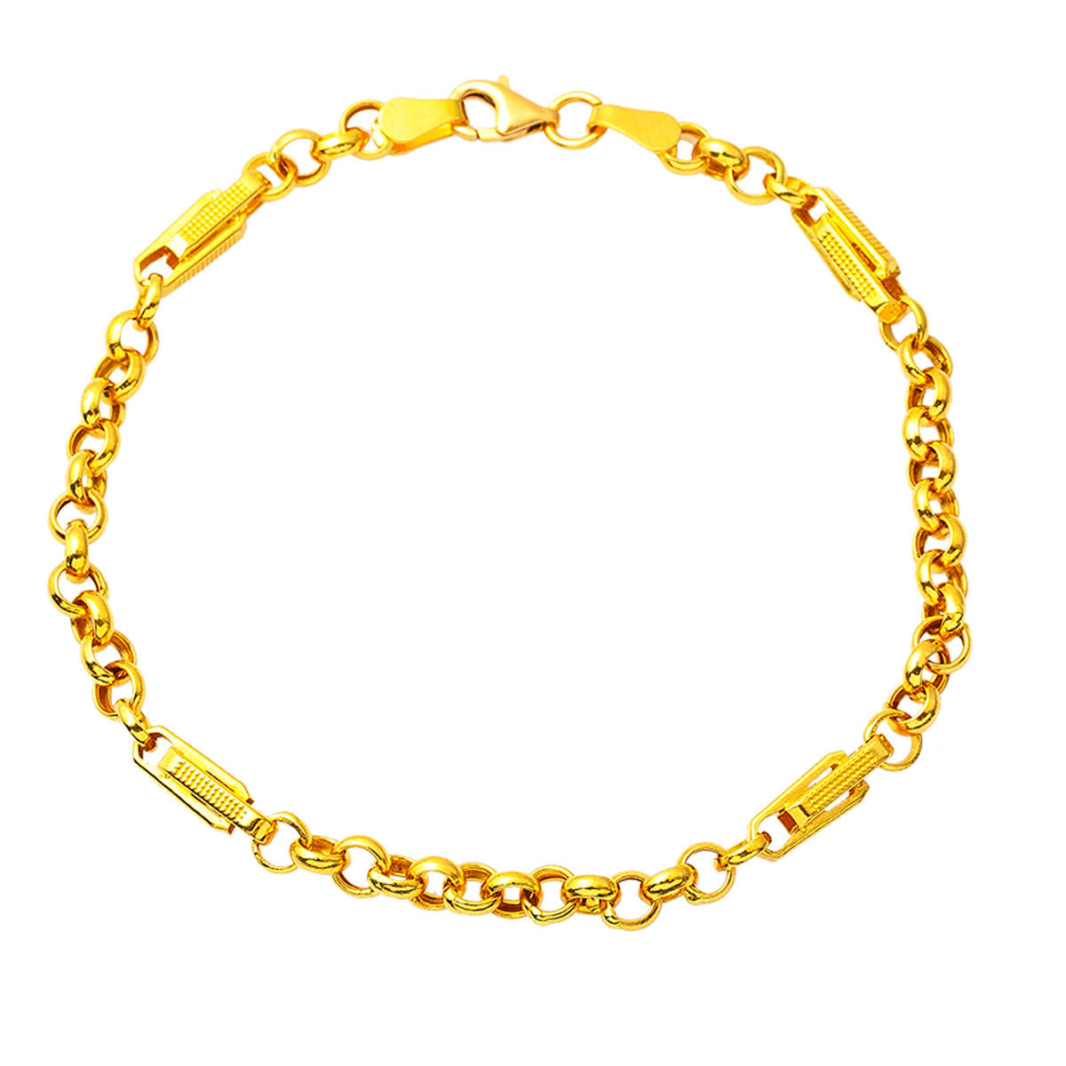Doç Chain 22 Karat Gold Bracelet