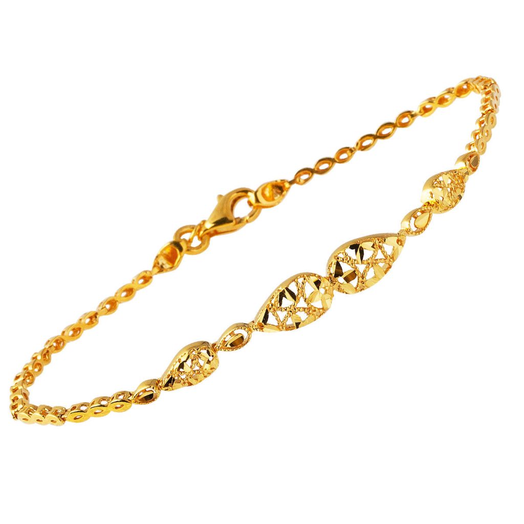 Drop 22 Karat Gold Bracelet