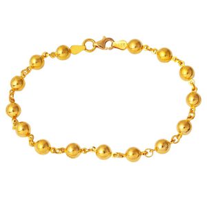 Nohut Beaded 22 Karat Gold Bracelet