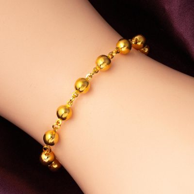 Nohut Beaded 22K Gold Bracelet - 22K - 6.06g - EZ Gold
