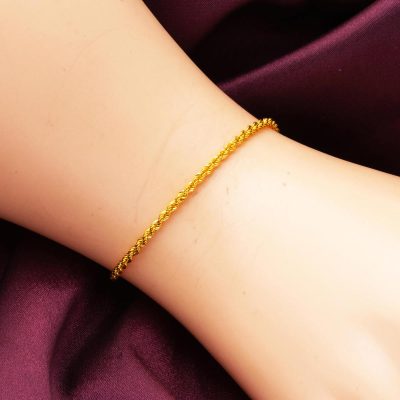 Burgu 22 Ayar Spor Altın Bileklik - 22K - 3.26g - EZ Gold