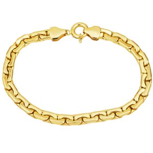 14 Karat Gold Plain Bangle Bracelet