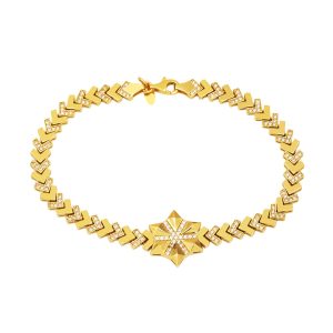Soleil Işıltısı 14 Carats Or Bracelet