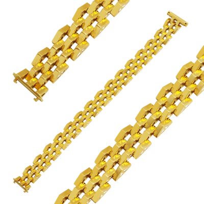 Kordon Model 14K Gold Bracelet