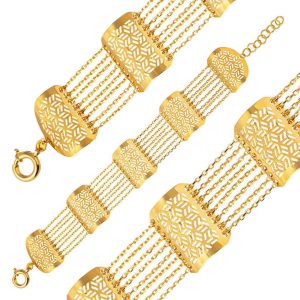 Urfa Akıtma 14 Carats Or Bracelet