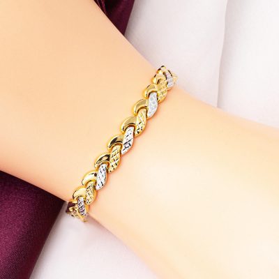 Taşsız 14 Ayar Altın Bileklik - 14K - 6.69g - EZ Gold