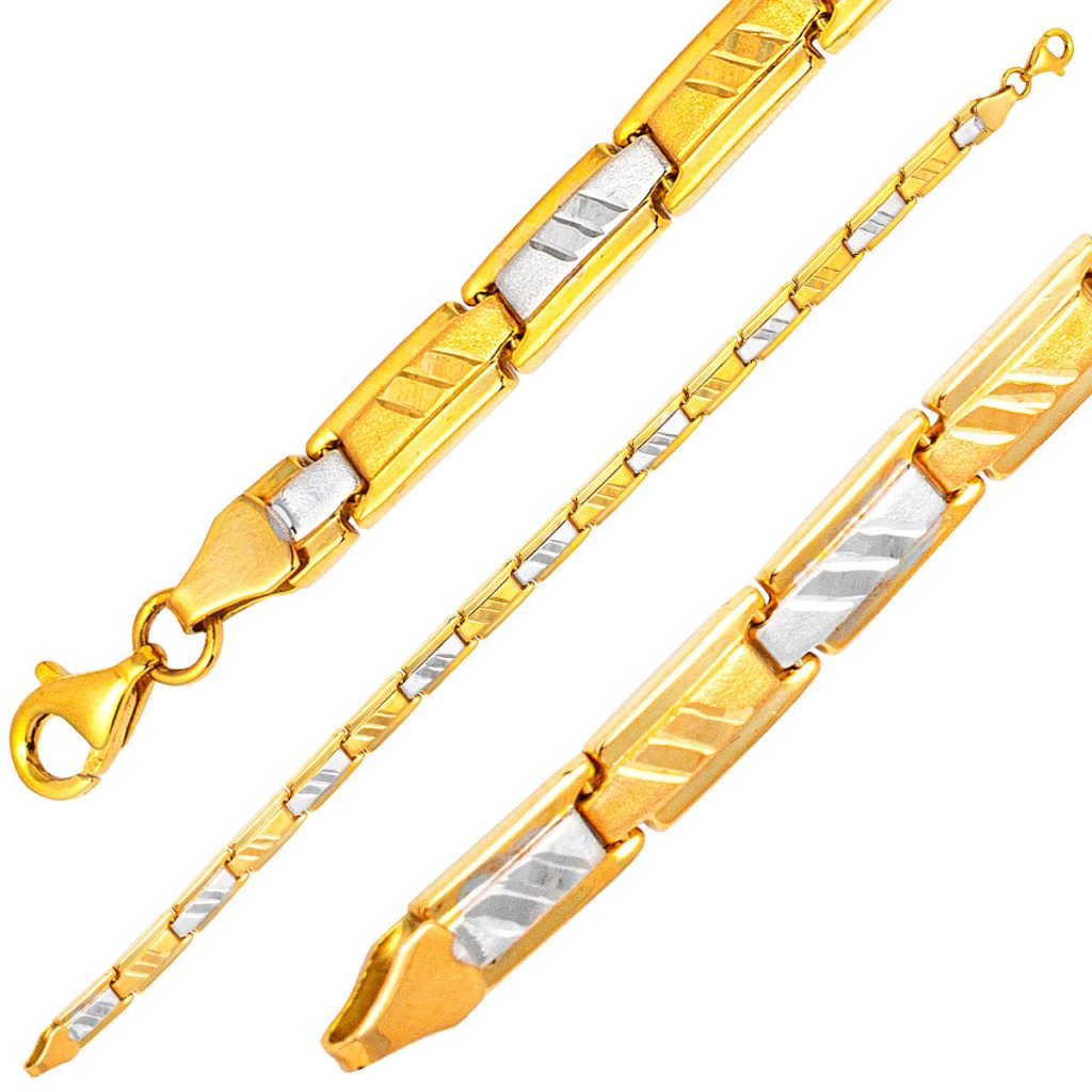 sans Pierre 14 Carats Or Bracelet