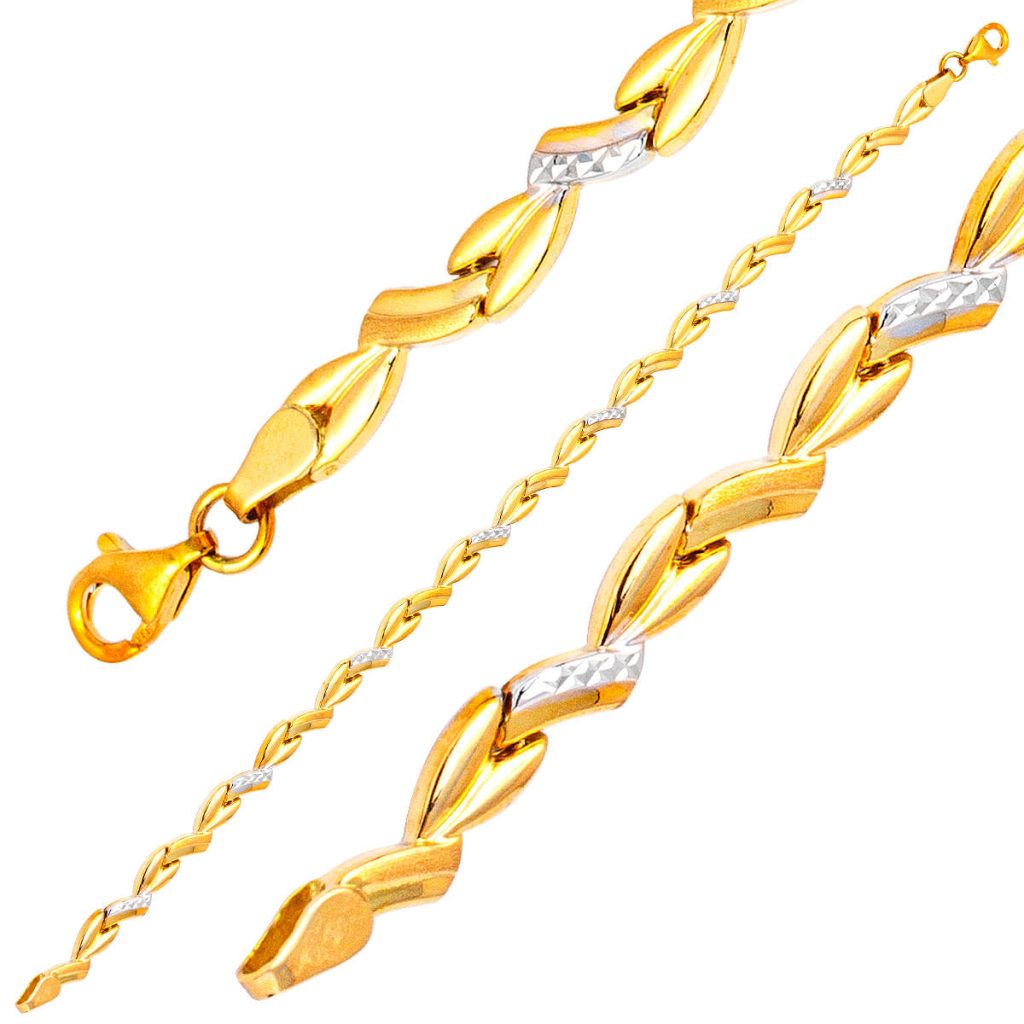 sans Pierre 14 Carats Or Bracelet