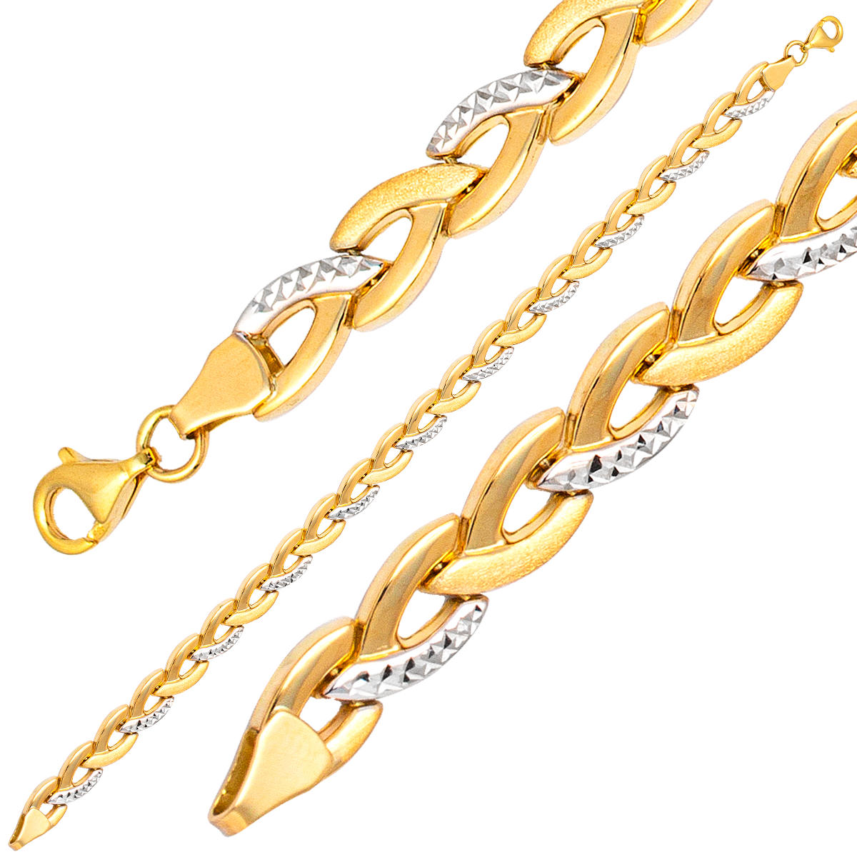 Kalemli 14 Karat Gold Bracelet