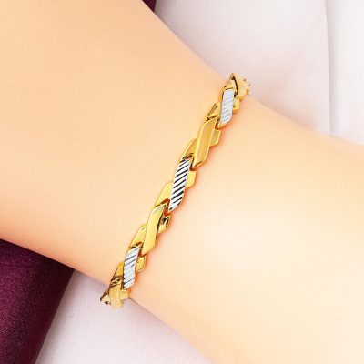 Taşsız 14 Ayar Altın Bileklik - 14K - 4.76g - EZ Gold