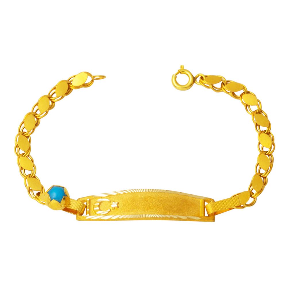 Lune-Etoile à Perles Enfant Gourmettesi