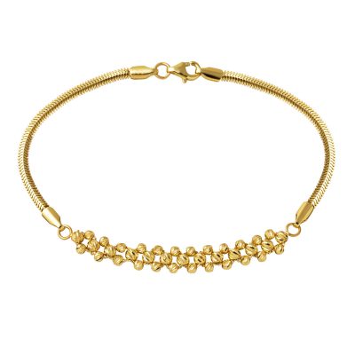 14K Balık Sırtı Doric Gold Bracelet